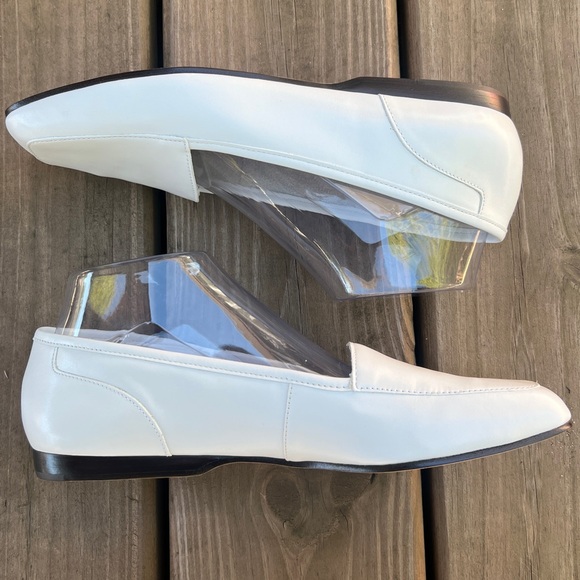 Enzo Angiolini White Vintage Leather Liberty Loafers Size 8.5 Women's NWOT - Picture 5 of 12